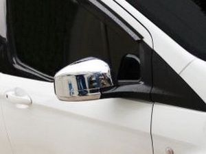 Хром накладки на зеркала Ford Courier I (14-18) 4