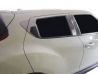 Хром молдинги дверних стійок Nissan Juke I (F15; 10-19) 4