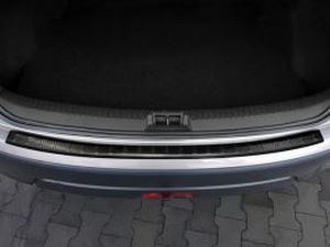 Накладка на задний бампер Nissan Qashqai I (J10; 07-13) - Avisa (чёрная) 3
