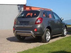 Защита заднего бампера Opel Antara - труба гнутая 4 4