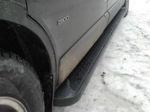 Пороги боковые Opel Vivaro A (01-14) - Almond Black 3