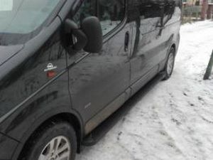Пороги боковые Opel Vivaro A (01-14) - Almond Black 4