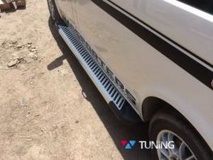 Пороги боковые Opel Vivaro A (01-14) - Line 4