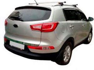 Хром на край багажника Kia Sportage III (SL; 10-15) - Carmos 2