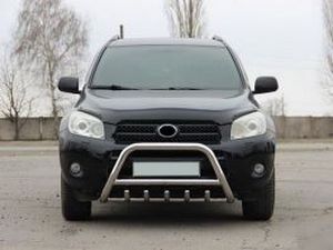 Кенгурятник с грилем Toyota Rav4 III (2006+) 3 3