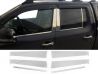 Хром молдинги дверних стійок VW Amarok I (10-20) 4D 1