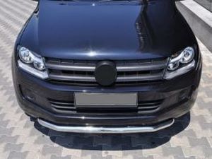 Защита передняя VW Amarok - труба одинарная 3 3