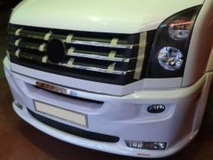 Передний бампер VW Crafter (2013+) рестайлинг (Era) 1 1