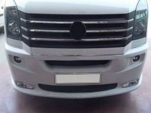 Передний бампер VW Crafter (2013+) рестайлинг (Era) 2 2