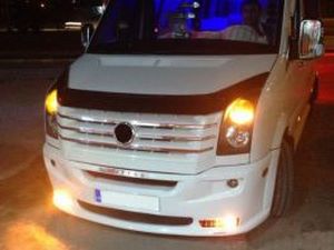 Передний бампер VW Crafter (2013+) рестайлинг (Era) 4 4