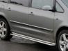 Пороги боковые VW Sharan II (10-) - Premium