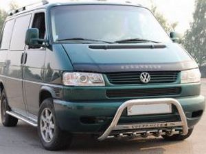 Кенгурятник с грилем Volkswagen T4 - с надписью 2 2