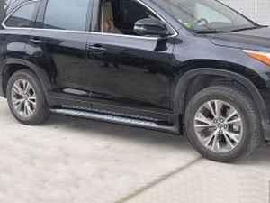 Пороги боковые TOYOTA Highlander III (14-19) - OEM