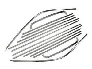 Полные хром молдинги окон VW T5/T5+ (03-15) 2