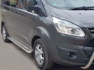 Пороги боковые FORD Custom (13-/18-) - Premium серия 3
