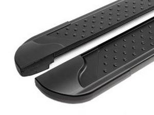 Пороги боковые Fiat Ducato (06-/14-) - Almond Black 2