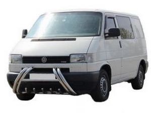 Кенгурятник загибом в бампер Volkswagen T4 2 2