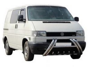 Кенгурятник загибом в бампер Volkswagen T4 3 3