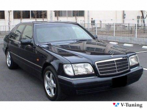 Эмблема на капот MERCEDES W140 - прицел 4 4