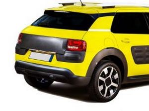 Хром накладка над номером CITROEN C4 Cactus 2 2