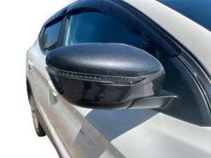 Накладки на зеркала Nissan Qashqai II (J11; 14-21) - под карбон 3