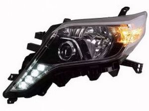 Фары TOYOTA Prado 150 (2014+) - LED DRL диодные 1 1