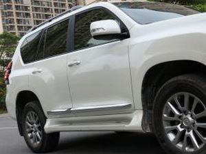 Toyota Prado 150 хром молдинги дверей 8 8