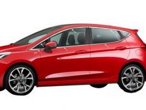 Хром молдинги (окантовка) стёкол FORD Fiesta Mk8 Hatchback 1 1