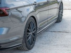 Диффузоры боковых порогов VW Passat R-Line B8 (15-) 3