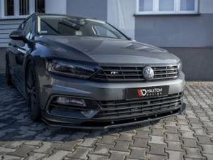 Спліттер передній VW Passat R-Line B8 (15-) - V1 3