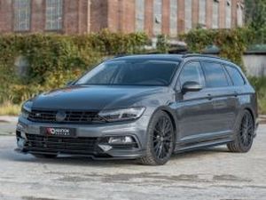 Спліттер передній VW Passat R-Line B8 (15-) - V2 4