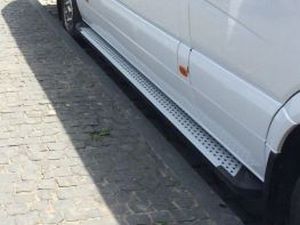 Пороги боковые Mercedes Sprinter W907 (19-) - Almond Grey 4