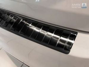 Накладка на задний бампер Fiat 500 (15-) Hb - Avisa (чёрная) 3