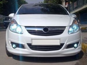 Юбка передняя OPEL Corsa D (06-11) 5D - Meliset 2