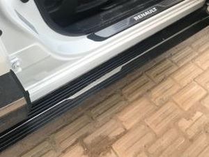 Пороги боковые Renault Kadjar (15-) - Black Jazz стиль 3