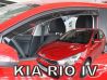 Дефлекторы окон Kia Rio IV (17-) 5D Htb - Heko (вставные)