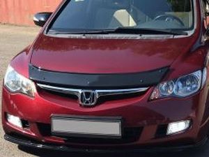 Дефлектор капота HONDA Civic VIII (2006+) - CappaFe 2 2