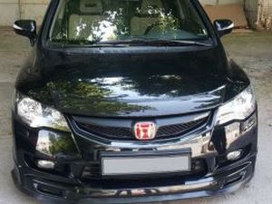 Дефлектор капота HONDA Civic VIII (2006+) - CappaFe 4 4