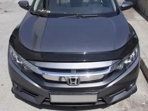 Дефлектор капота HONDA Civic 10 / X (2016+) - CappaFe 1 5