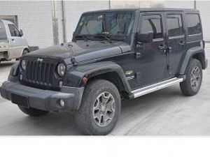 Пороги боковые JEEP Wrangler JK (07-17) 4D - OEM серые 5