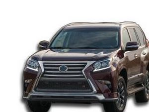 Накладки на бампера LEXUS GX 460 / GX 400 (юбки) 3