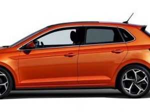 Хром полные молдинги стёкол VW Polo VI (17-) HB 1