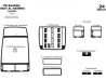 Накладки на торпедо VW Sharan I (2000+) - схема 2