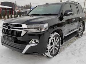 Накладки на бампера TOYOTA LC 200 (2016+) - GT 2021 (чёрные) 2 6