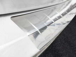 Накладка на задний бампер Mercedes GLS X167 (20-) - стальная 3