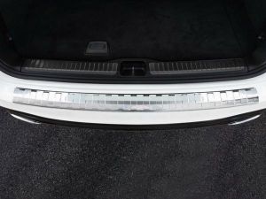 Накладка на задний бампер Mercedes GLS X167 (20-) - стальная 5