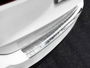 Накладка на задний бампер Mercedes GLS X167 (20-) - стальная 7