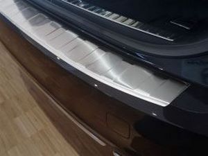 Накладка на бампер Volvo V90 II (16-) - Avisa (стальная) 2