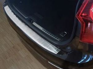Накладка на бампер Volvo V90 II (16-) - Avisa (стальная) 3