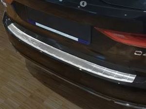 Накладка на бампер Volvo V90 II (16-) - Avisa (стальная) 4